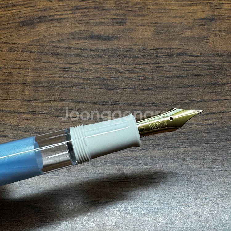 펠리칸 M200 파스텔블루 EF 개봉 잉크 미주입 미사용품--3