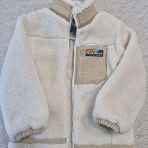 뉴발란스 키즈 뽀글이 후리스점퍼 120