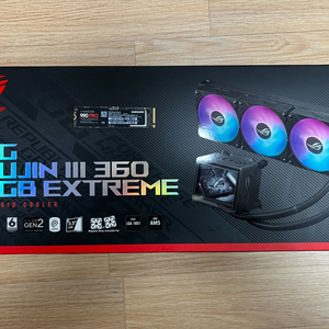 asus 류진3 익스트림+삼성 980프로(1테라) ssd