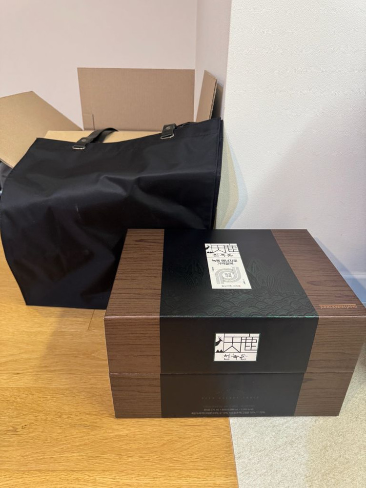 정관장 천녹톤 60포 선물포장--1