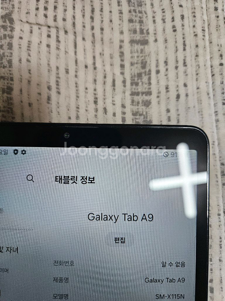 갤럭시탭 a9 LTE SM-X115 팝니다--6