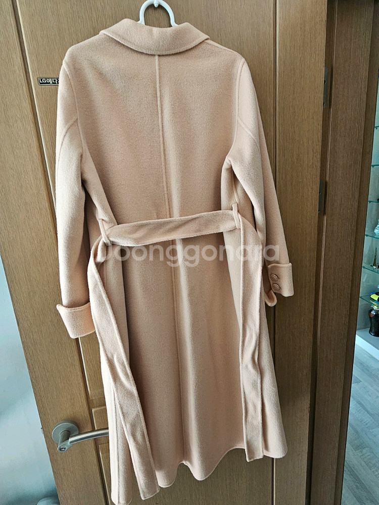 잇미샤 캐시미어 핸드메이드 롱코트 새제품 팝니다--4