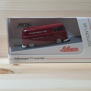 1/64 다이캐스트 슈코 미니카 폭스바겐 T1 로우라이더 포르쉐