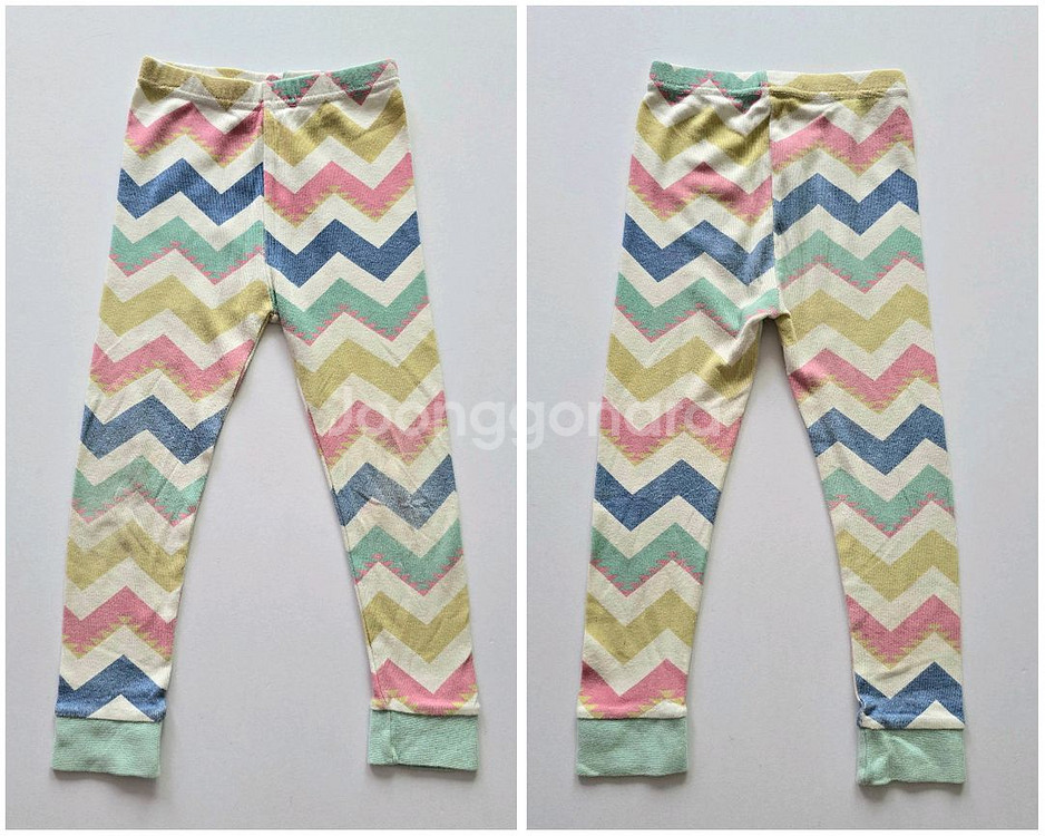 마밤오가닉 유아동 보온수면조끼 긴팔실내복 상하세트 100사이즈 잠옷 6종 일괄--6