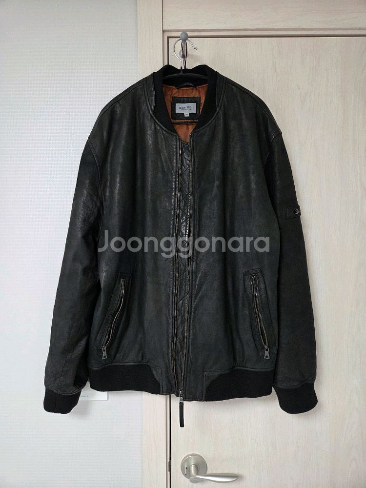 시리즈 MA-1 가죽점퍼 105--0