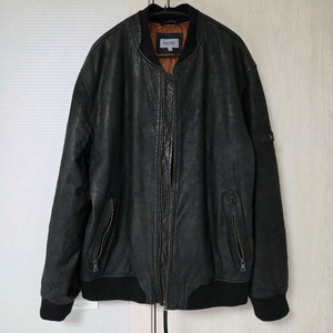 시리즈 MA-1 가죽점퍼 105