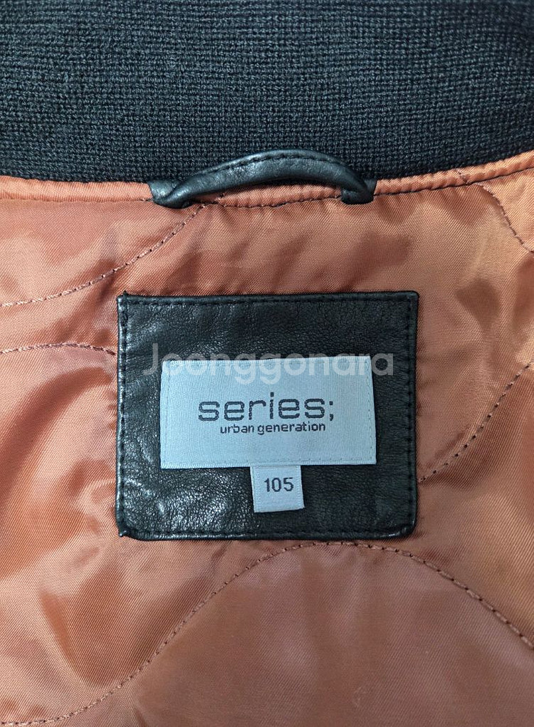 시리즈 MA-1 가죽점퍼 105--8