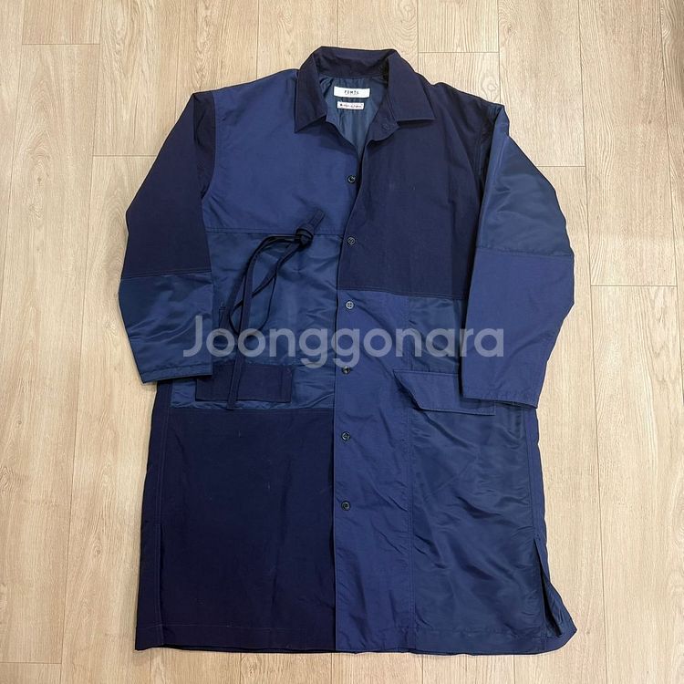 FDMTL 패치워크 코트 나일론 믹스 펀드멘탈 롱코트 일본--0