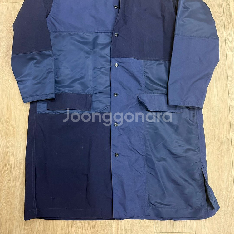 FDMTL 패치워크 코트 나일론 믹스 펀드멘탈 롱코트 일본--2