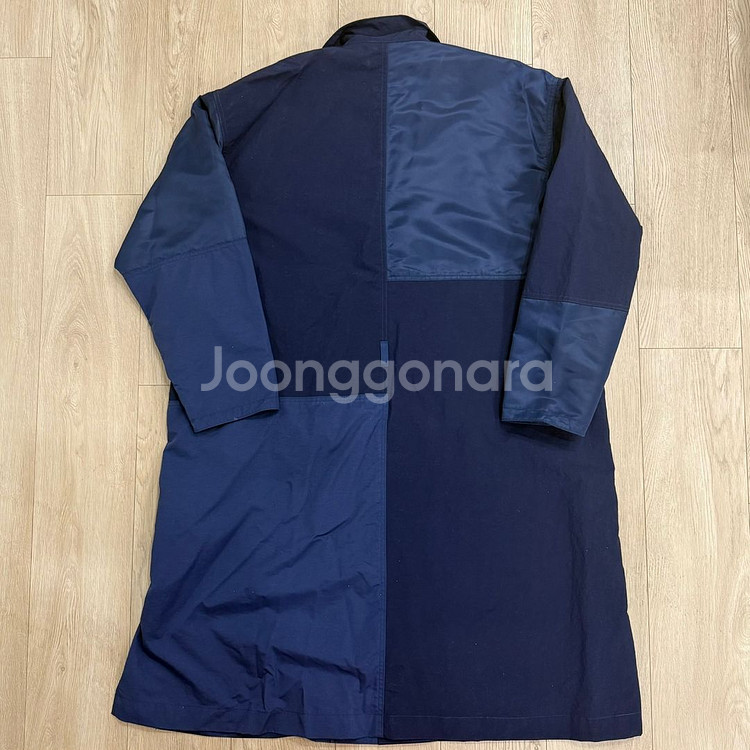 FDMTL 패치워크 코트 나일론 믹스 펀드멘탈 롱코트 일본--6