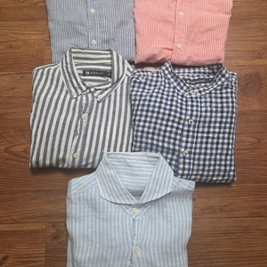 남자 긴팔 남방 셔츠 95 M 5벌