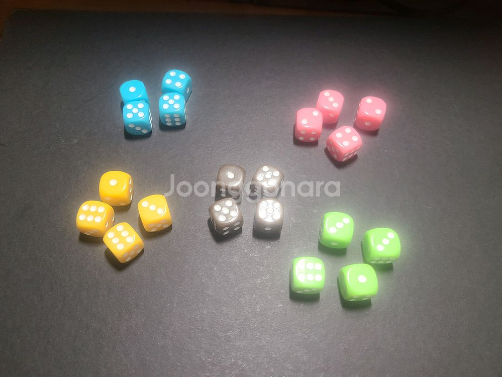 보드게임 주사위 택포--1