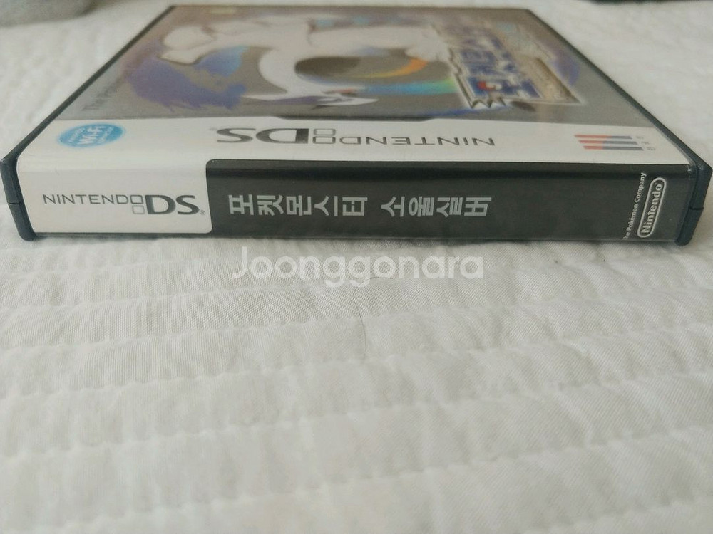 닌텐도 ds 포켓몬스터 소울실버 곽팩 매뉴얼 깨끗함--1