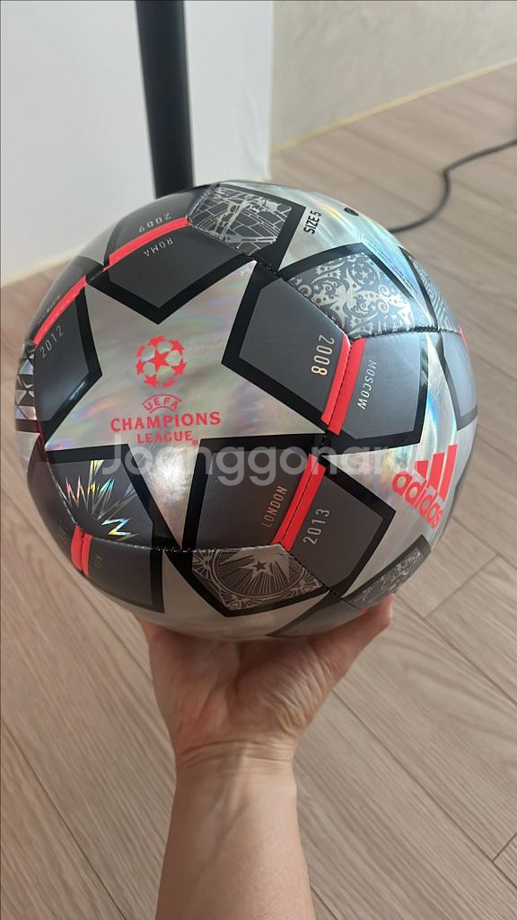 미사용 새상품 챔피언스리그 축구공 레플리카 (이스탄불)--0