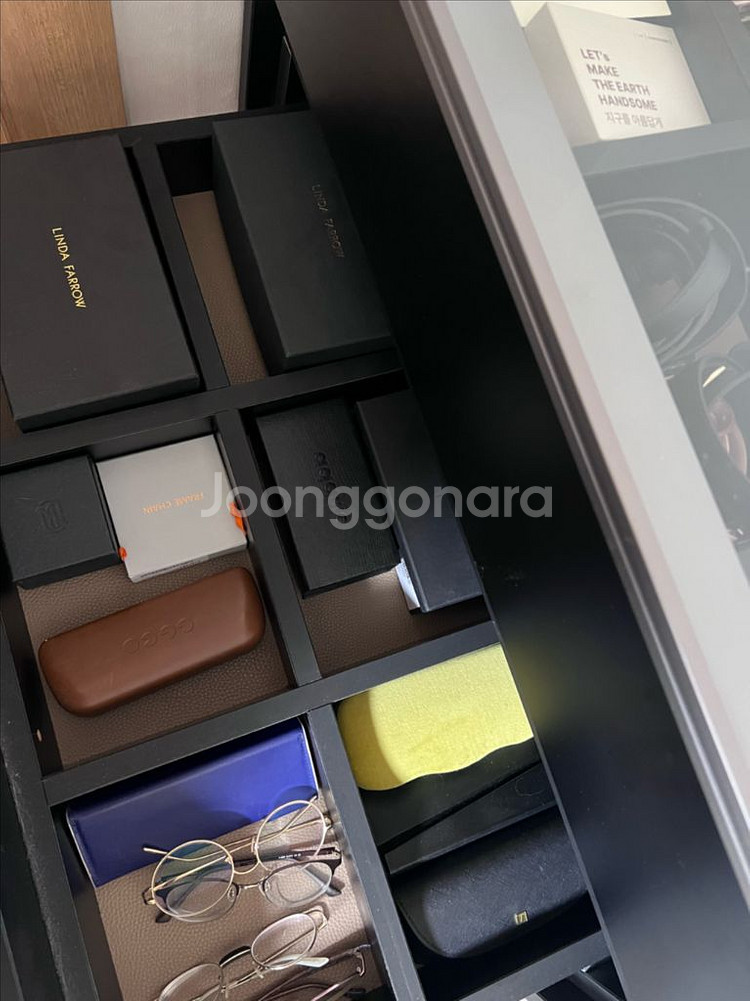 블랙 4단 서랍장--2