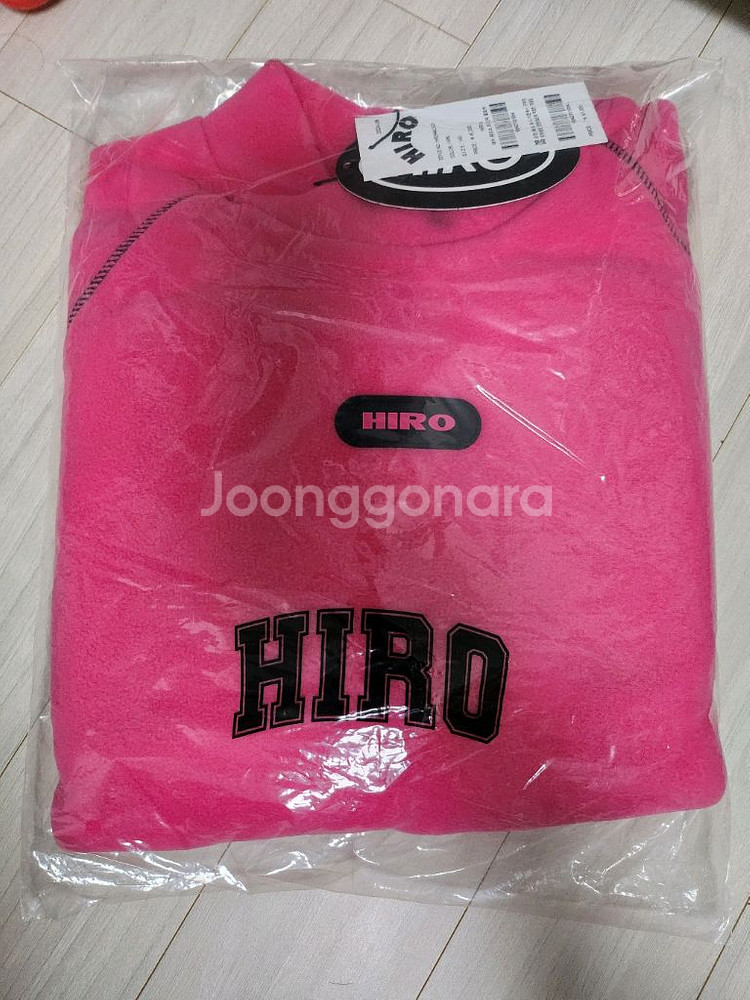 히로 에어프리스 모크넥 조거 세트 140--1