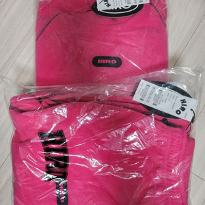 히로 에어프리스 모크넥 조거 세트 140