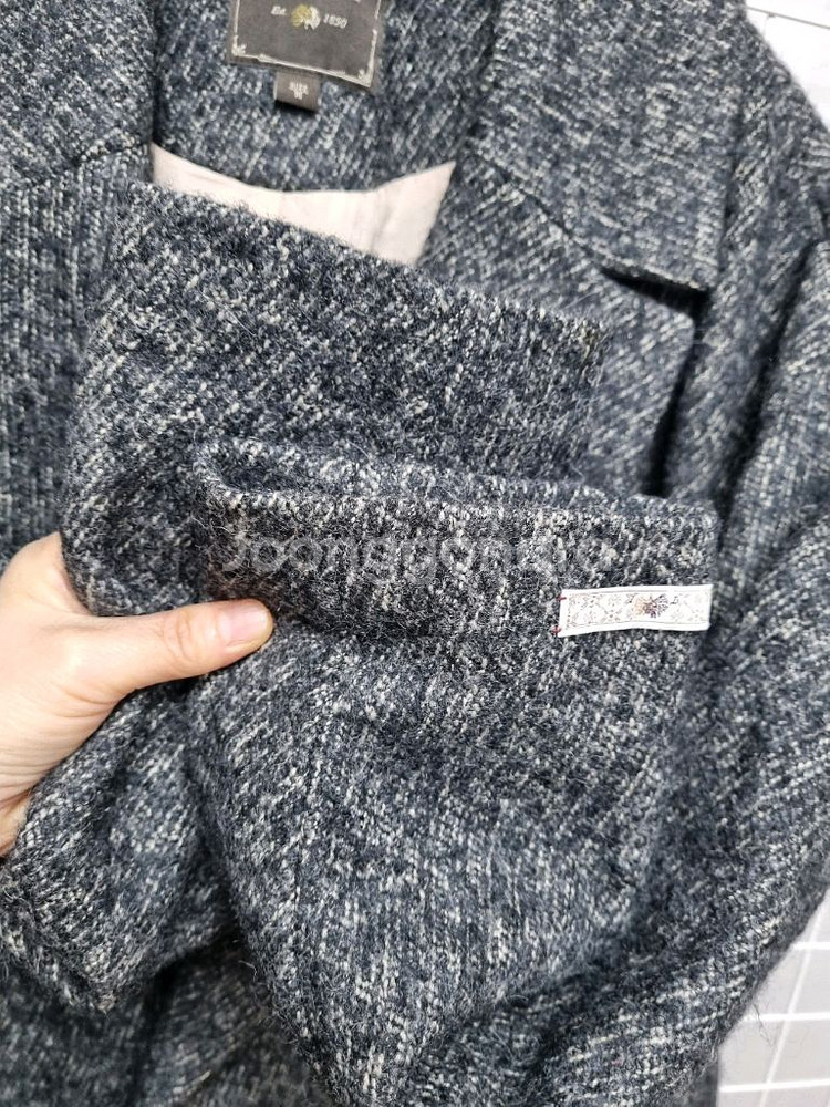 써스데이아일랜드 오버핏 모직자켓--3