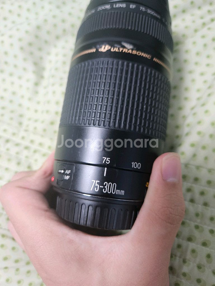 캐논 EF 75-300mm F4~5.6 망원렌즈--4