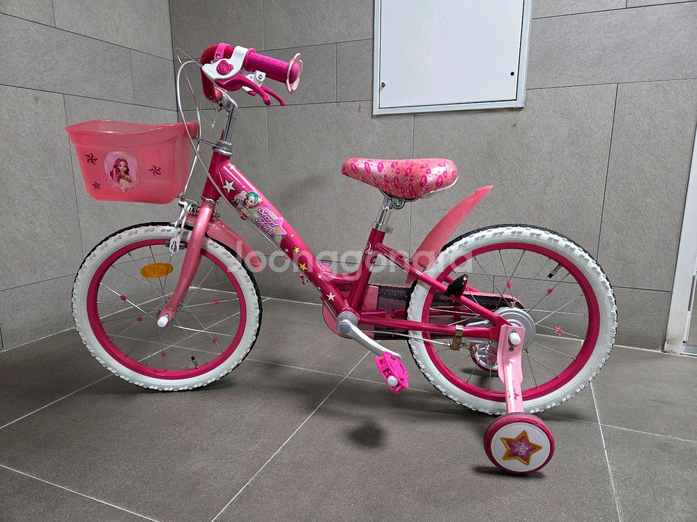 시크릿쥬쥬 18인치 자전거, 서울경기직거래--0