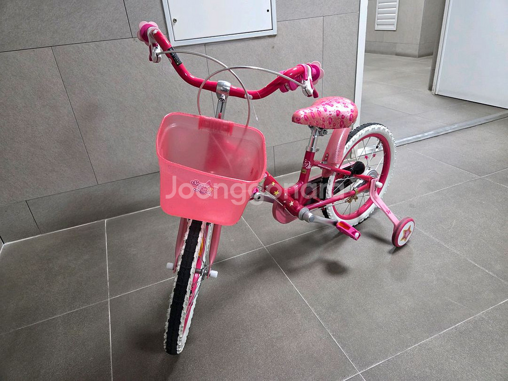 시크릿쥬쥬 18인치 자전거, 서울경기직거래--1