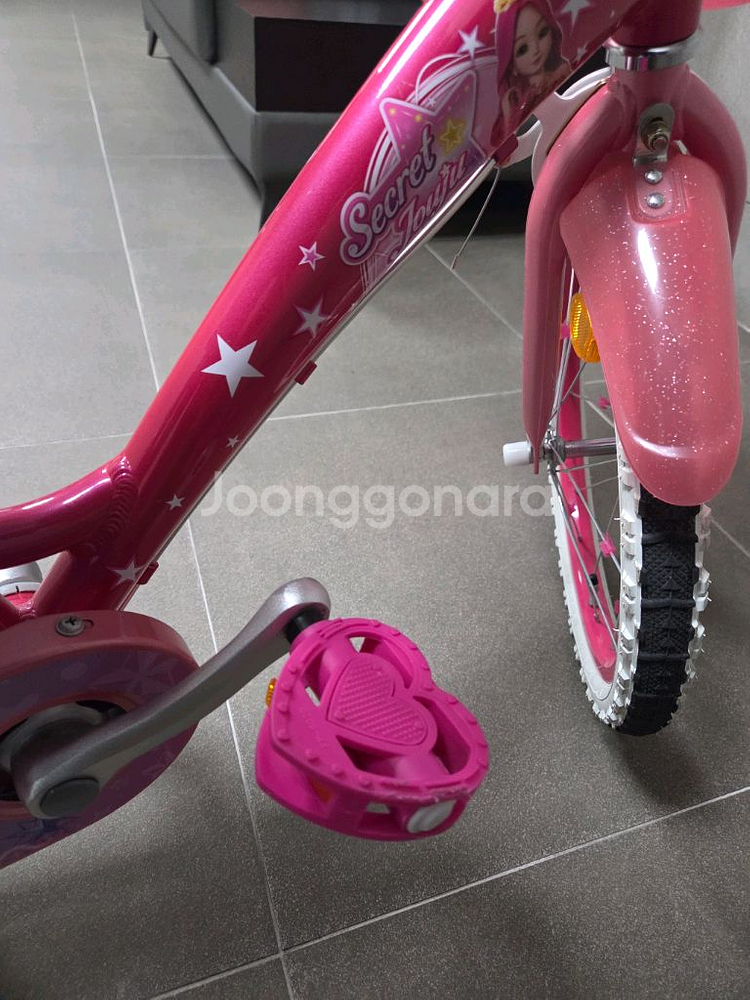 시크릿쥬쥬 18인치 자전거, 서울경기직거래--5