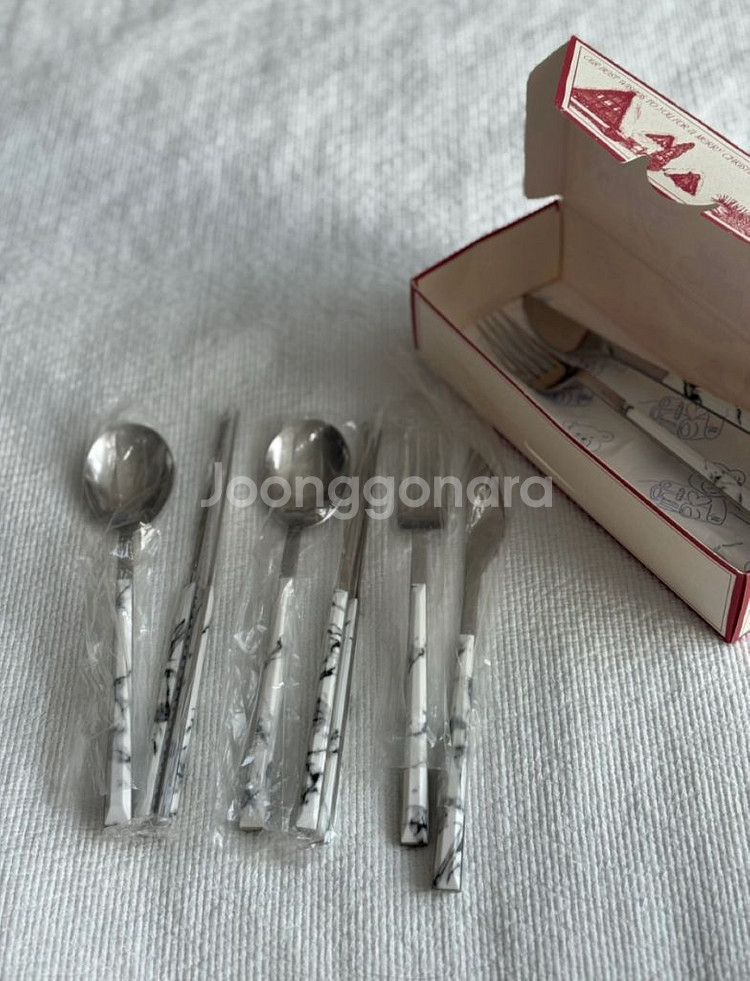 마블 스테인리스 식기 세트--0