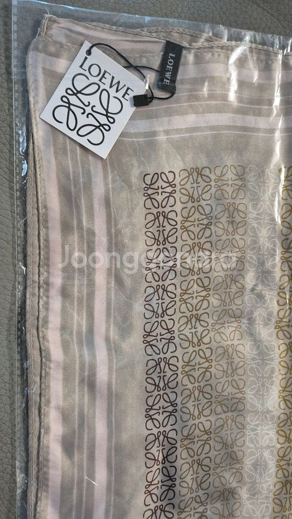 로에베 실크 스카프--1