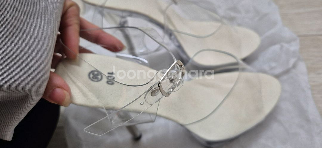 피트니스 대회 바디프로필촬영, 웨딩용 미끄럼방지 하이힐 샌들 12.5cm--1