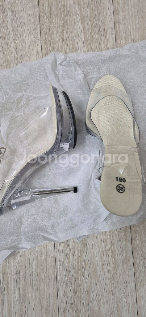 피트니스 대회 바디프로필촬영, 웨딩용 미끄럼방지 하이힐 샌들 12.5cm--6