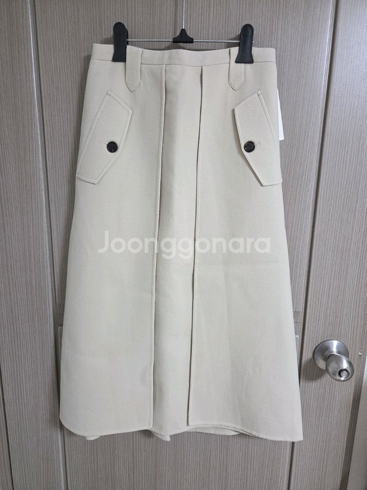 더캐시미어 울블렌드 핸드메이드스커트55 랑방 타임 마인--5