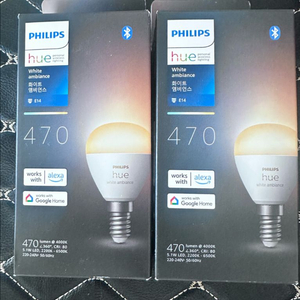 필립스 휴 E14 스마트 전구