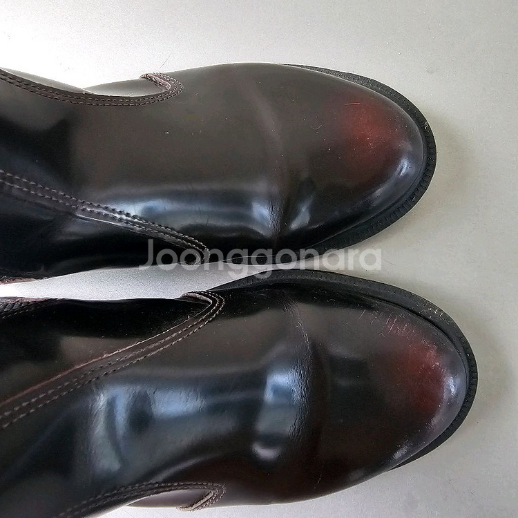 닥터마틴 플로라 첼시부츠 버건디 UK4--2