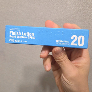 파메스테틱 코나피딜 피니쉬로션 피니시로션 선크림 썬크림