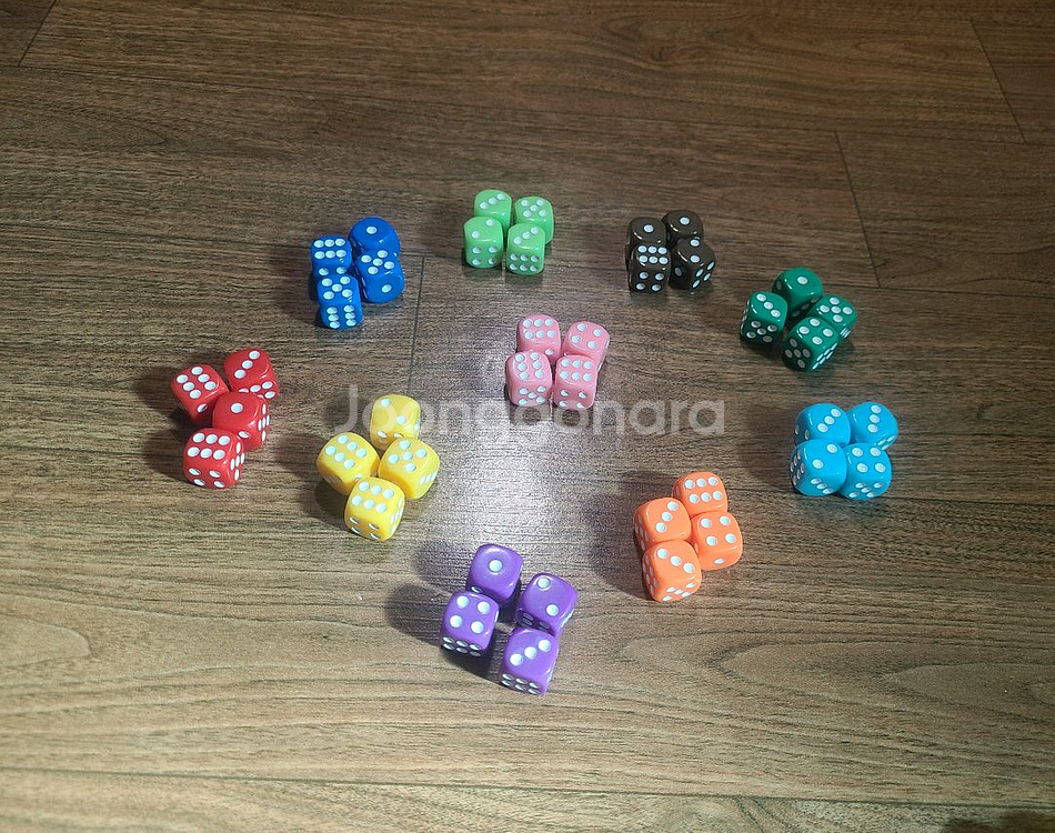 보드게임 주사위 택포--0