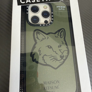 케이스티파이 메종키츠네 한정판 케이스 아이폰16프로용