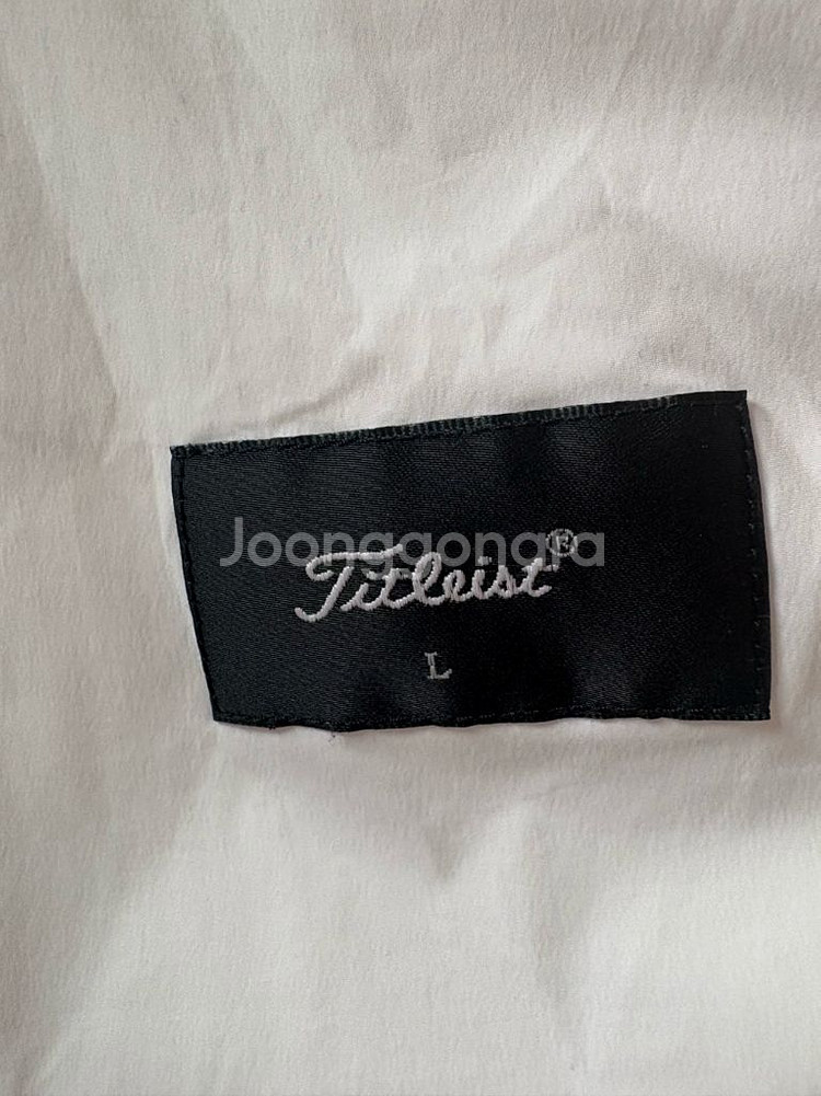 정품 타이틀리스트 경량패딩조끼 화이트 95호--6