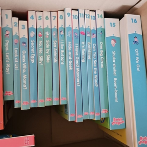 튼튼영어 베이비리그 그린 16권 세트