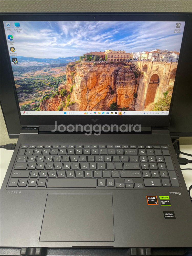 HP 빅터스 16 라이젠5 RTX4060 게이밍 노트북--6