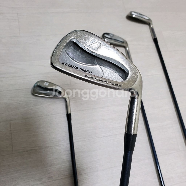 카타나 505ATI 아이언세트 카본샤프트 4개구성세트 R 골프채 골프클럽--0