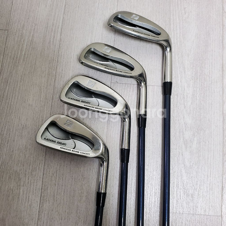 카타나 505ATI 아이언세트 카본샤프트 4개구성세트 R 골프채 골프클럽--9