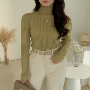 골지 폴라넥 니트티, 데일리 기본 터틀넥(6color)ㅡ무배