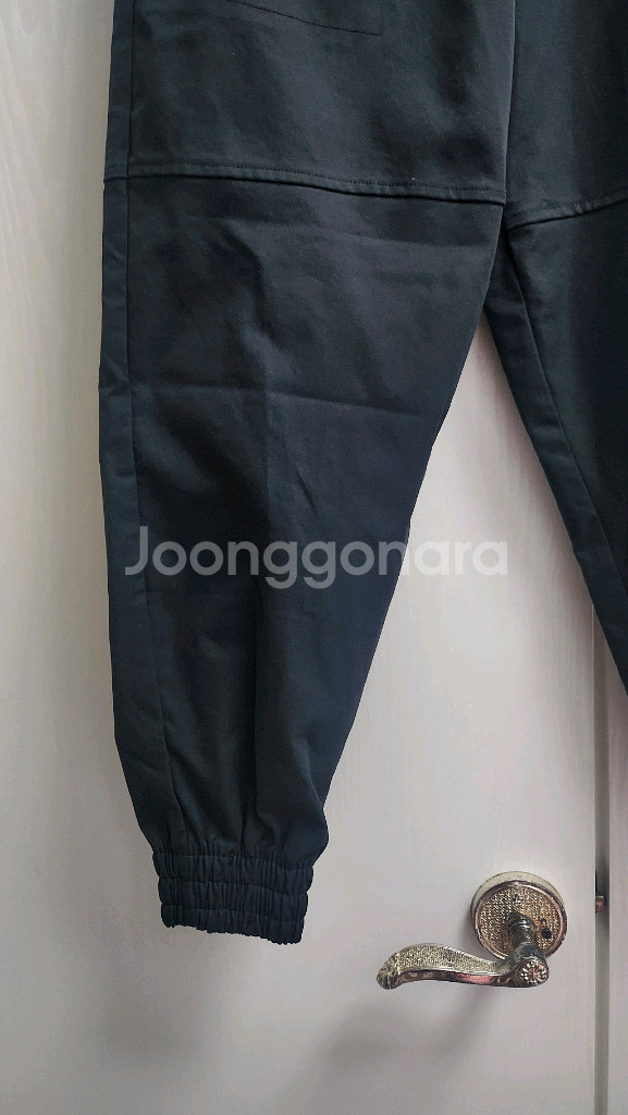 (M) 나이키 우븐 스우시 밴딩 조거 팬츠--5