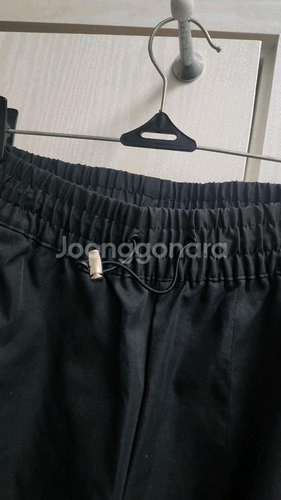 (M) 나이키 우븐 스우시 밴딩 조거 팬츠--4