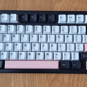 기계식키보드 웨이브75용 키캡 81키 블랙