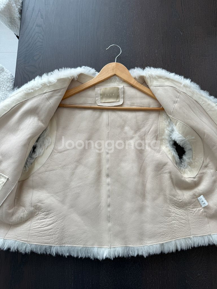 리얼 시어링 베스트(양털 조끼)--5