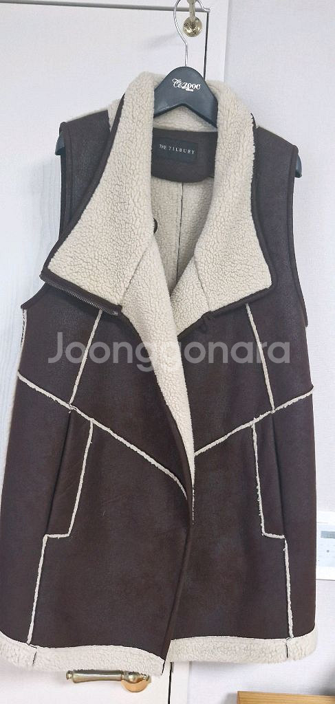 더틸버리 스웨이드 무스탕 베스트--0