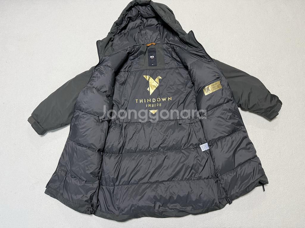K2 씬에어 구스다운 롱패딩 여성용 95호 66사이즈--1