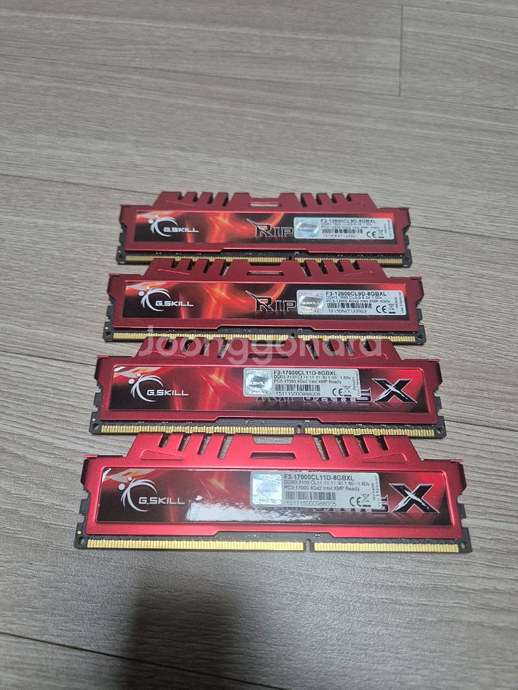G.Skill 립죠스 DDR3 4GB 램--0