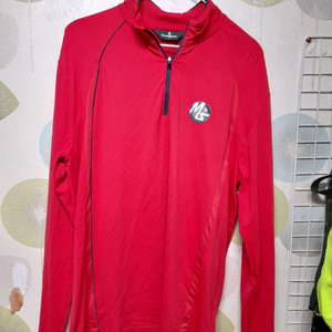 먼싱웨어 남성 기능성 반집업 긴팔 티셔츠